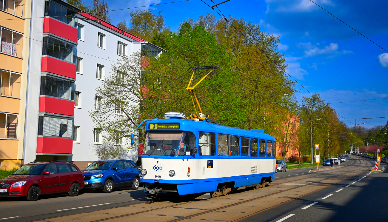 Острава, Tatra T3R.P № 949