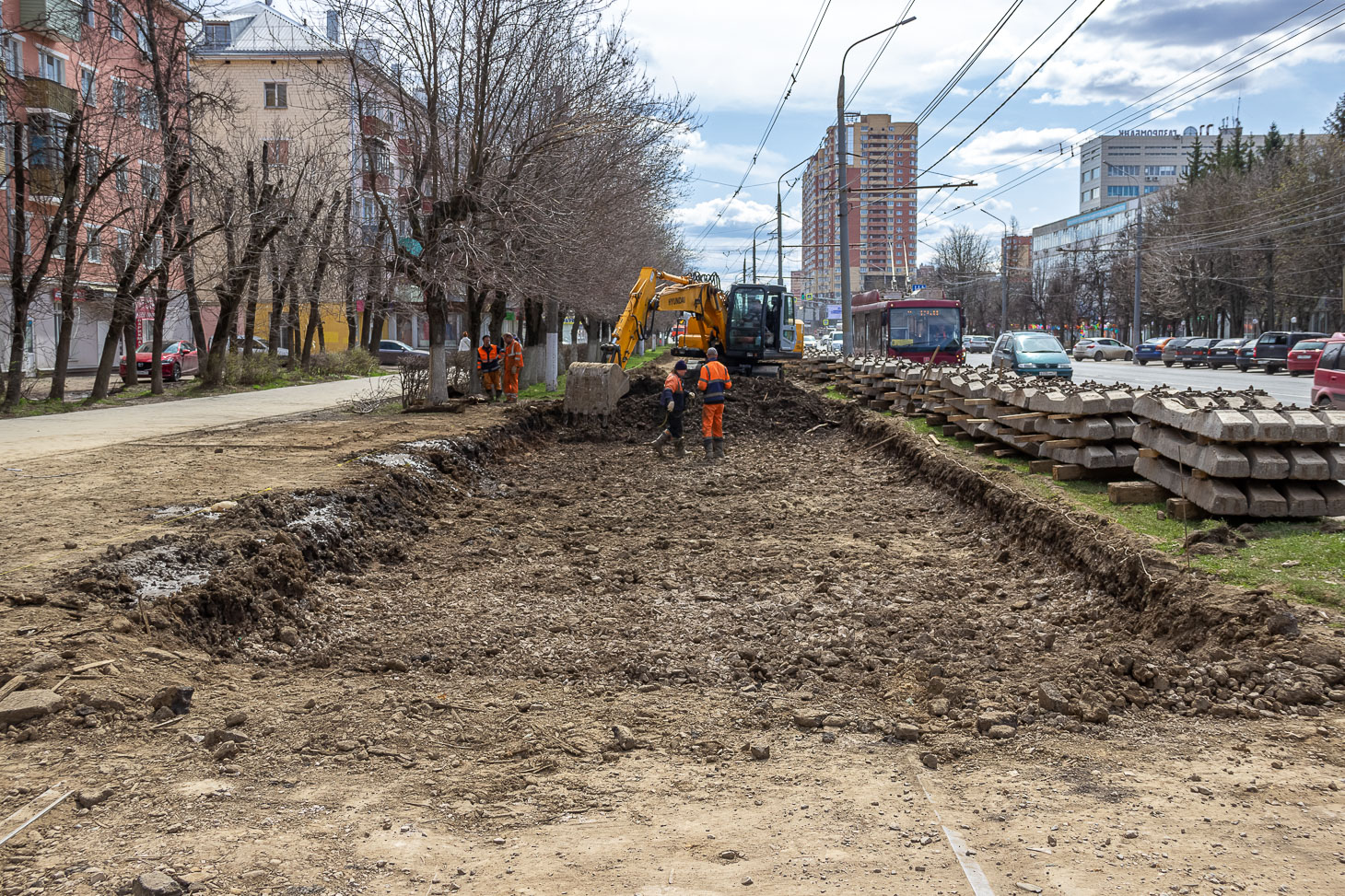 Tula — Rail repair