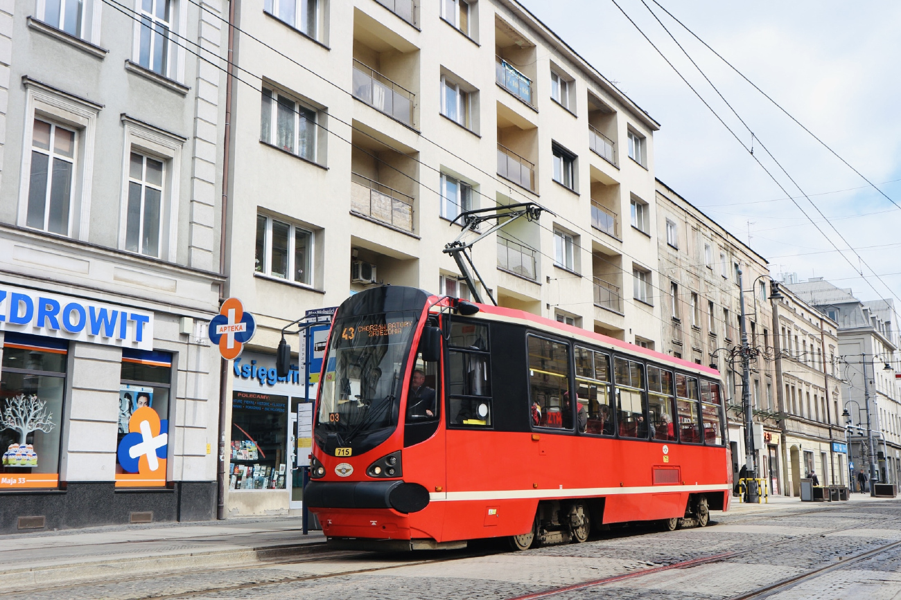 Верхнесилезская агломерация, Konstal 105N-HF11AC № 715