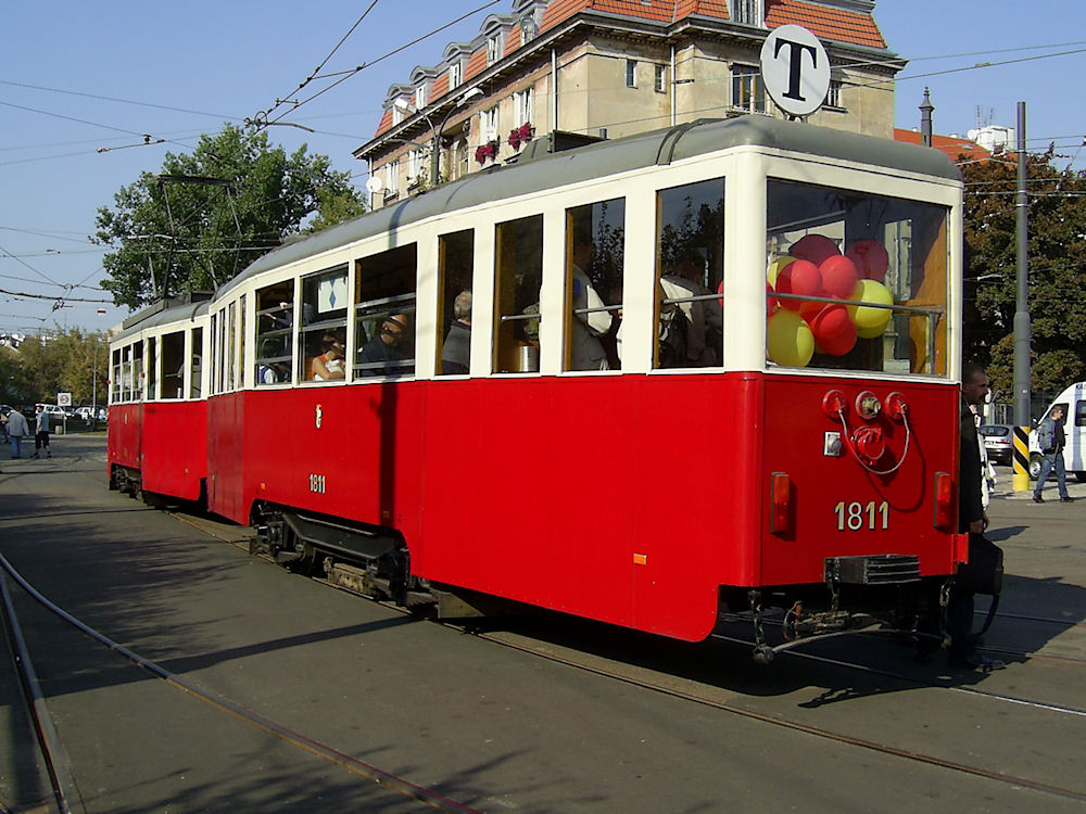 Варшава, Konstal 4ND1 № 1811; Варшава — Дни общественного транспорта (с 2002 г.)