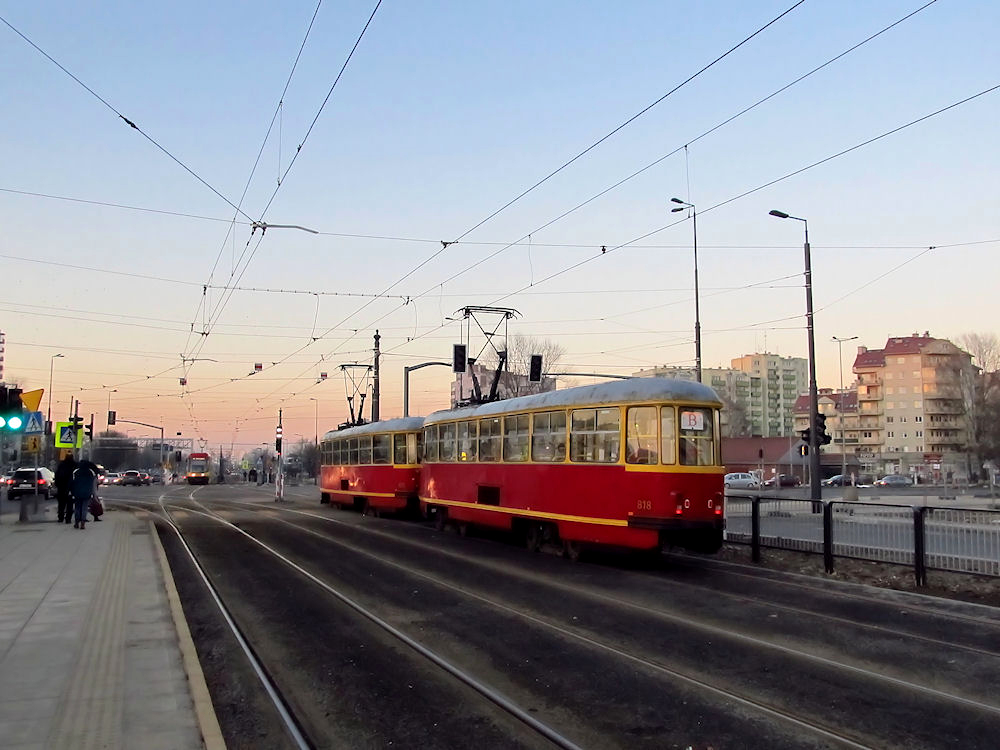 Варшава, Konstal 13N № 818