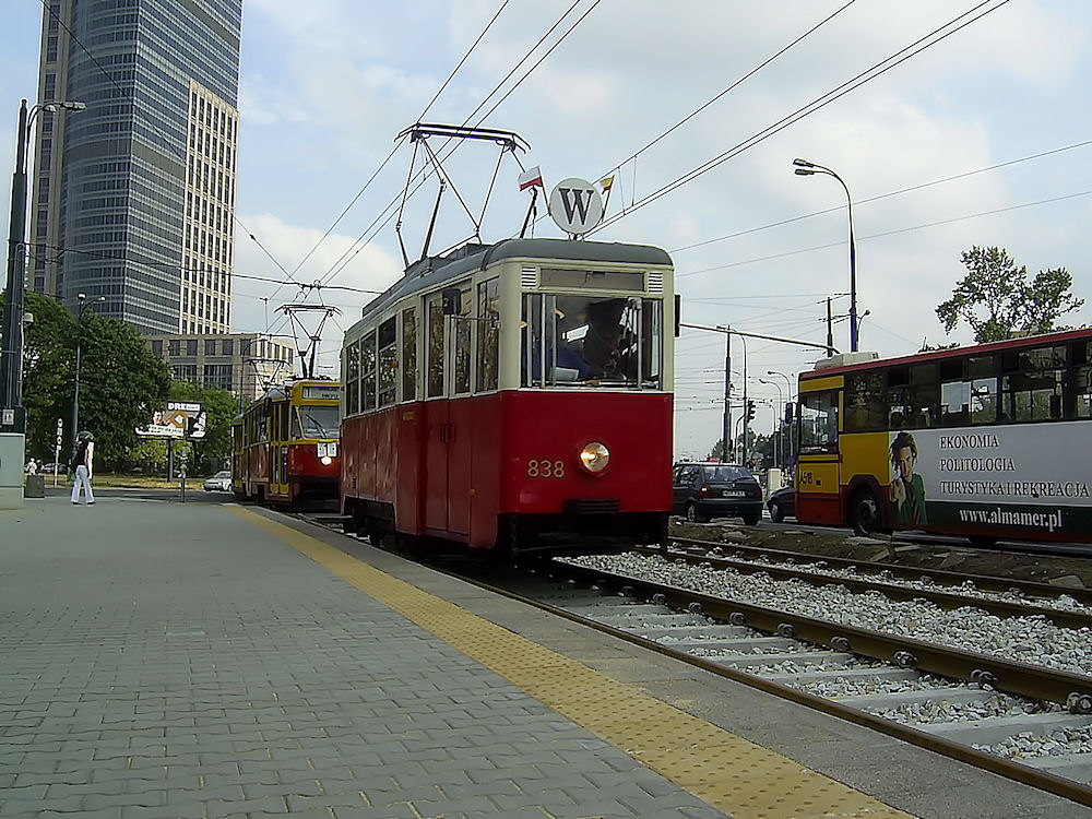 Варшава, Konstal 4Nj № 838