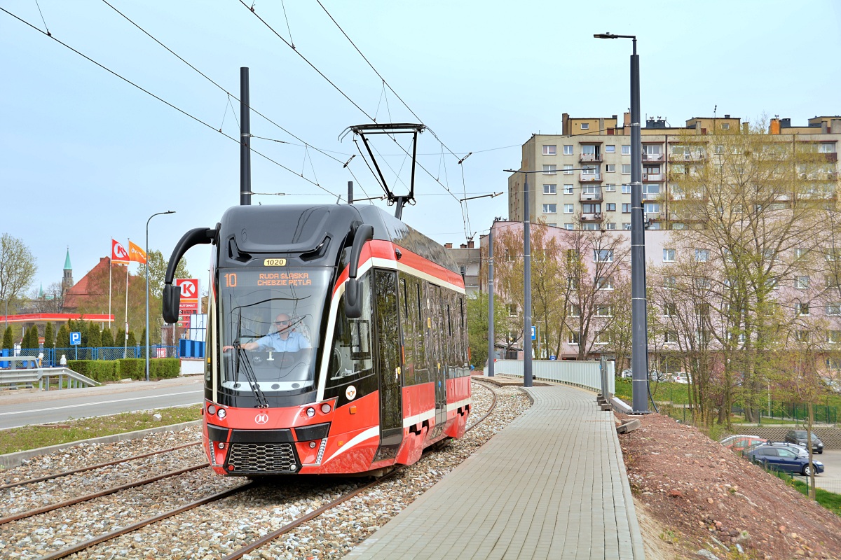 Верхнесилезская агломерация, Modertrans Moderus Beta MF 11 AC BD № 1020