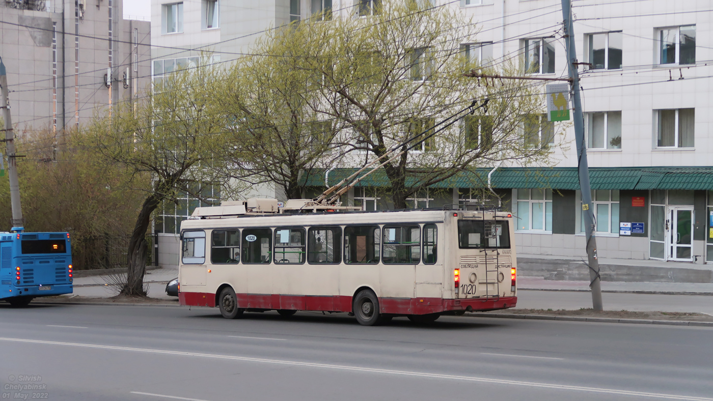 Челябинск, ЛиАЗ-5280 (ВЗТМ) № 1020