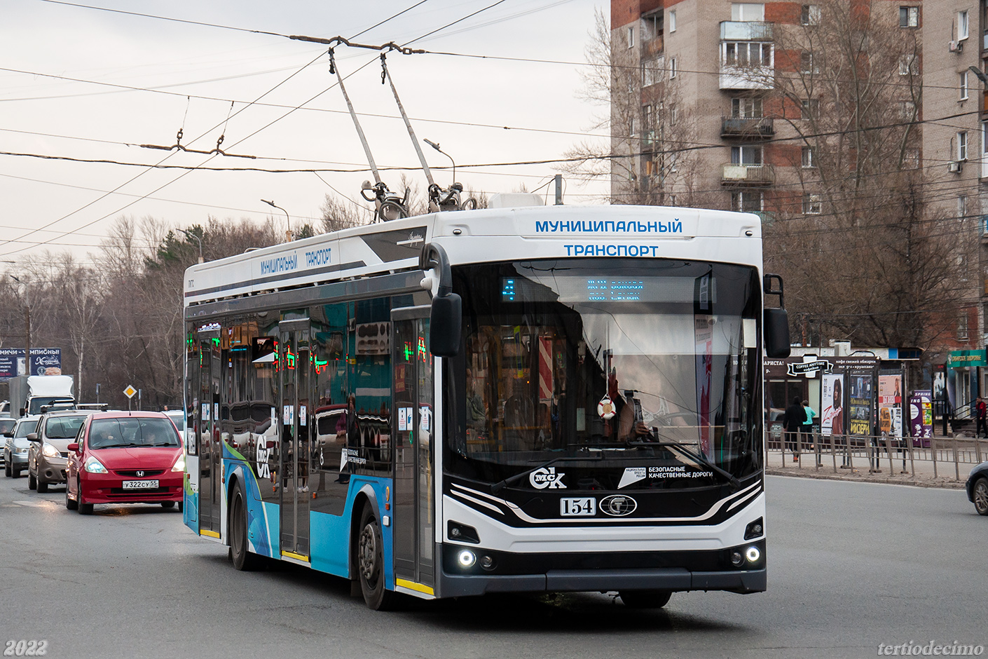 Омск, ПКТС-6281.00 «Адмирал» № 154