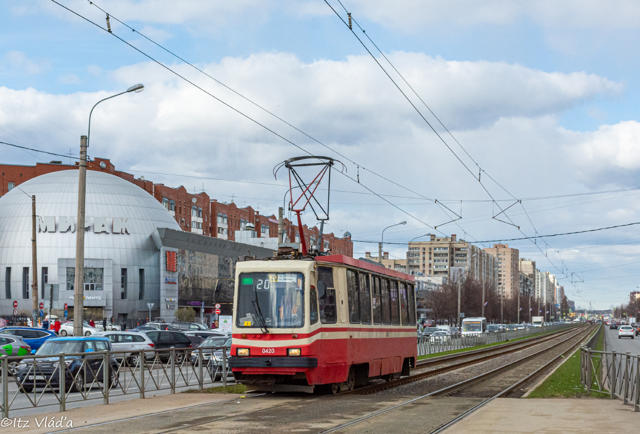 Санкт-Петербург, 71-134К (ЛМ-99К) № 0420
