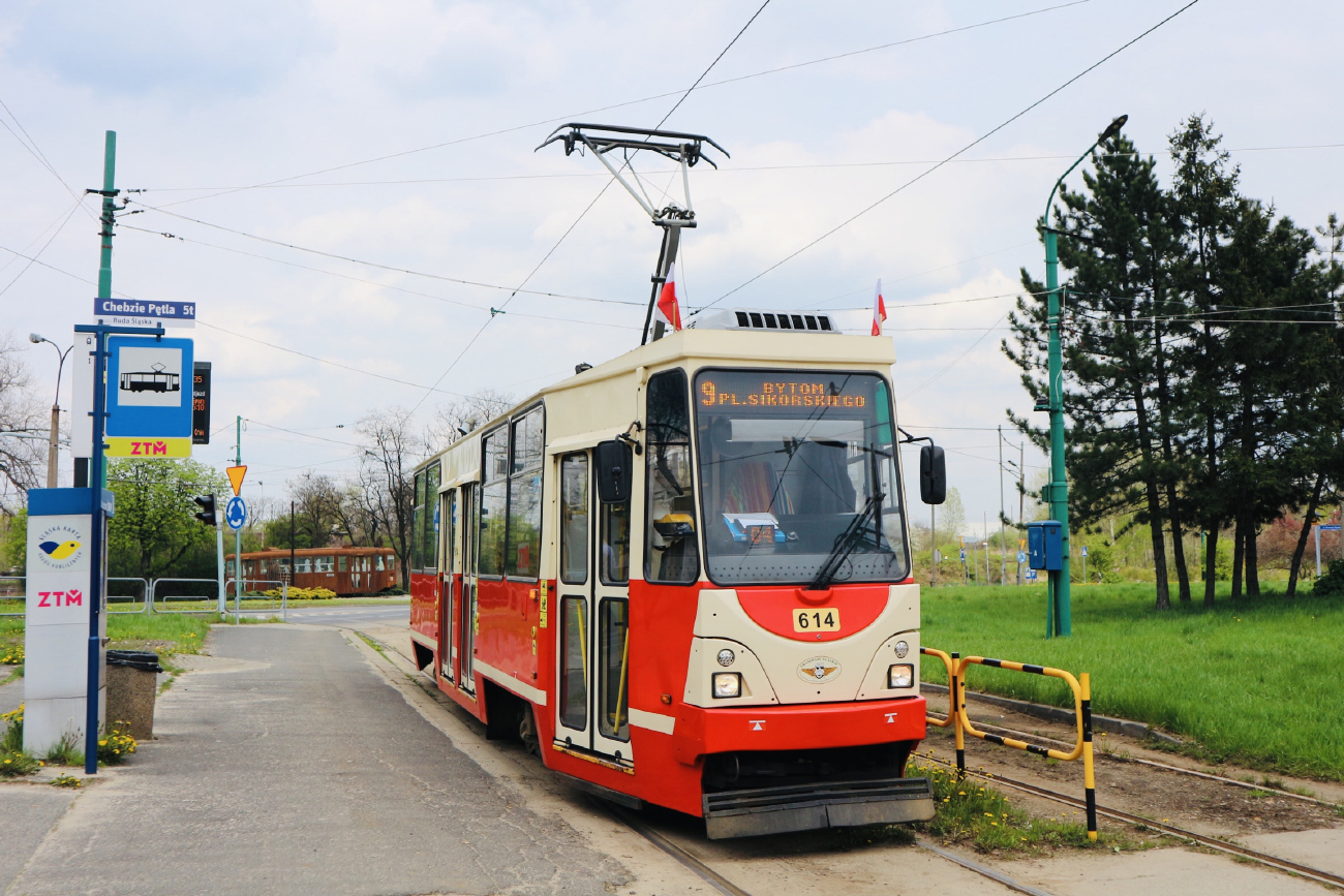 Oberschlesisches Industriegebiet, Konstal 105N-2K Nr. 614