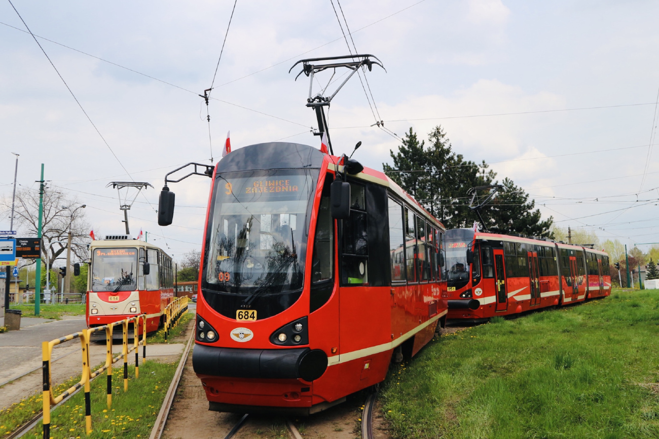 Верхнесилезская агломерация, Konstal 105N-HF11AC № 684