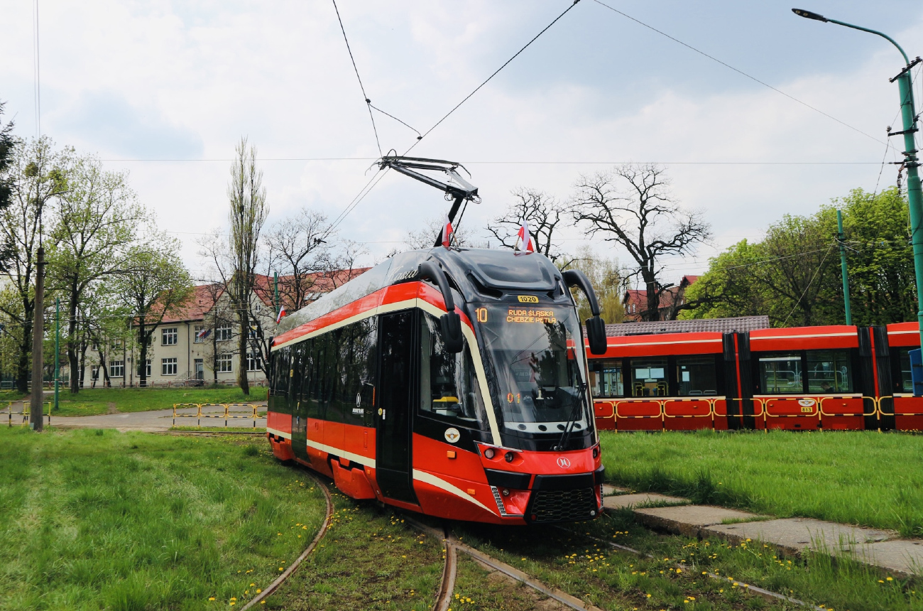 Верхнесилезская агломерация, Modertrans Moderus Beta MF 11 AC BD № 1020