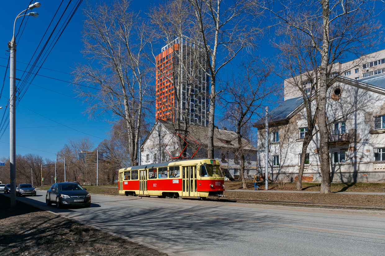 Izhevsk, Tatra T3SU mod. Izhevsk Br. 1012