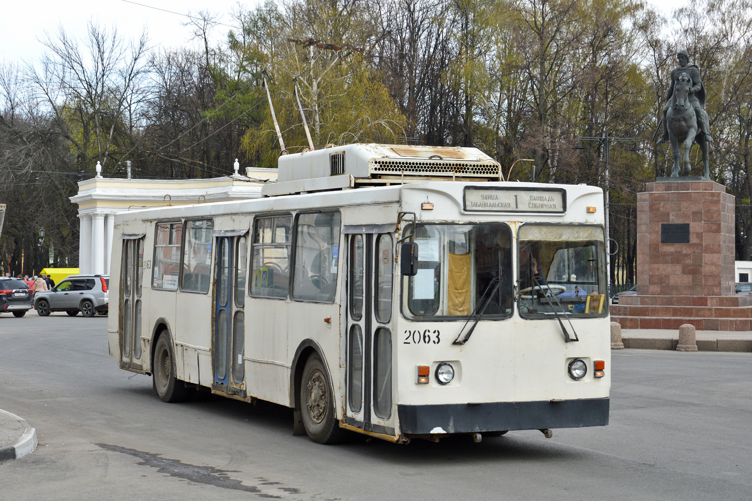 Рязань, ЗиУ-682ГМ1 (с широкой передней дверью) № 2063
