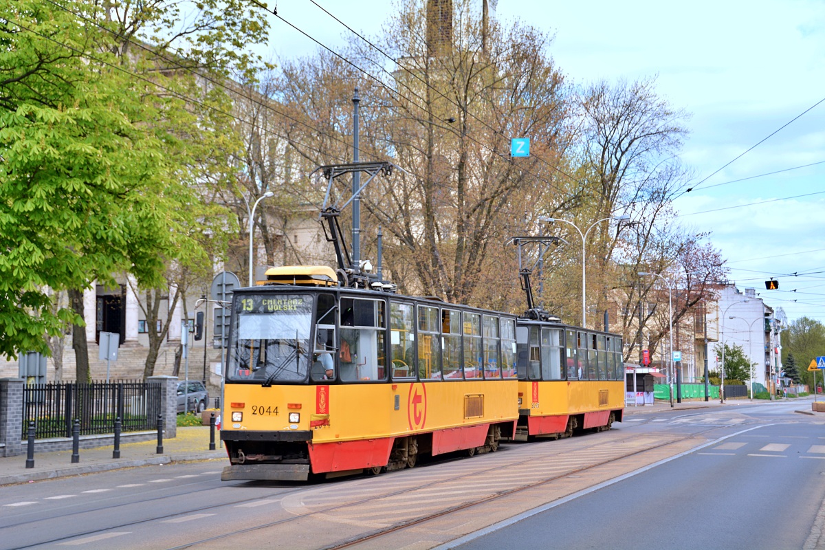 Варшава, Konstal 105N2k № 2044