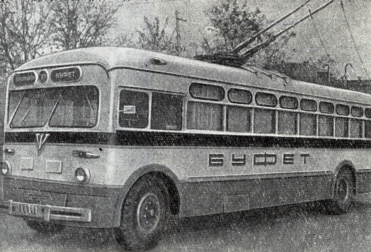 Donjeck, MTB-82D Br. Буфет; Donjeck — Historical photos; Donjeck — Trolleybuses without numbers