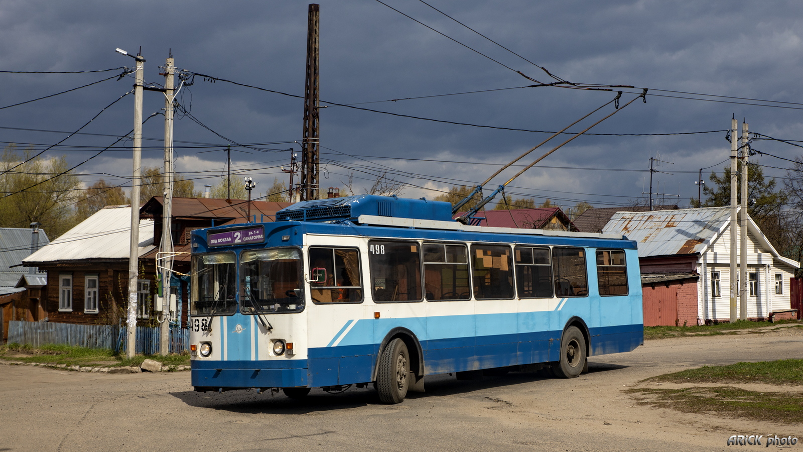 Иваново, ЗиУ-682ГМ1 (с широкой передней дверью) № 498