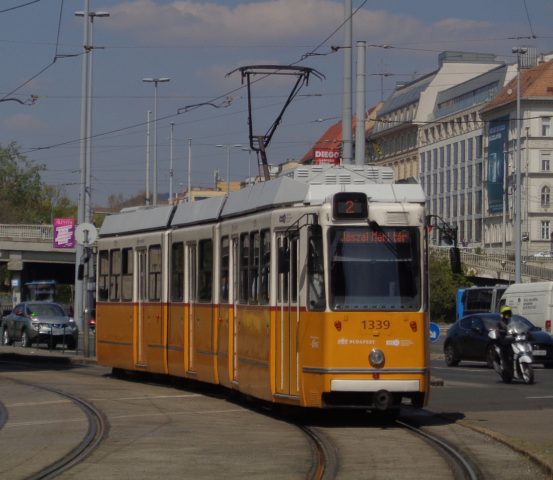 Budapeszt, Ganz-Hunslet KCSV7 Nr 1339
