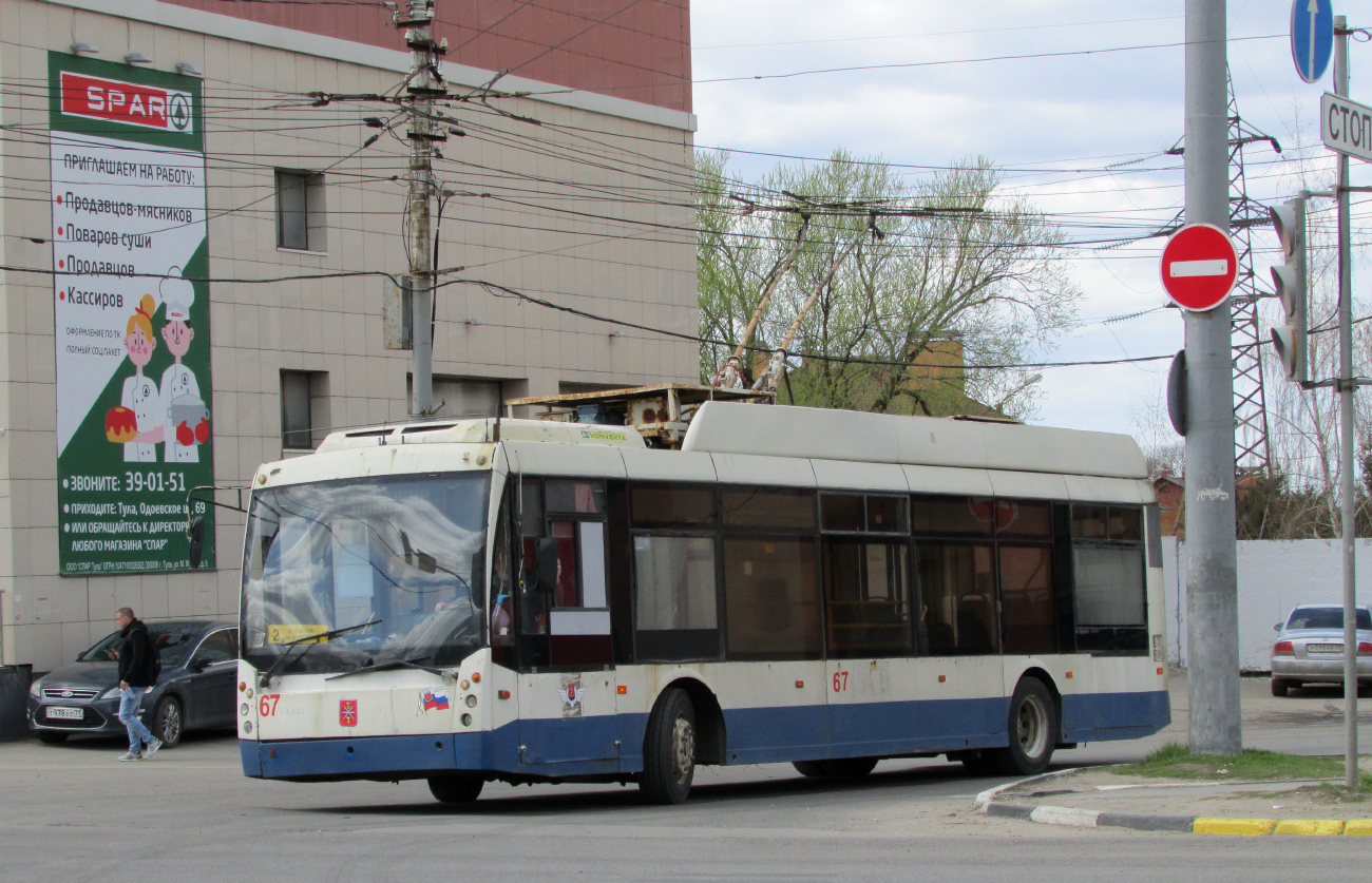 Тула, Тролза-5265.00 «Мегаполис» № 67 Тула, Тролза-5265.00 «Мегаполис» № 67