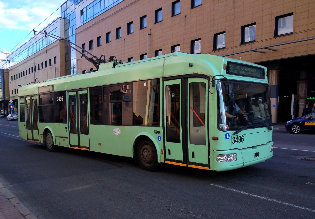 Мінськ, БКМ 321 № 3496