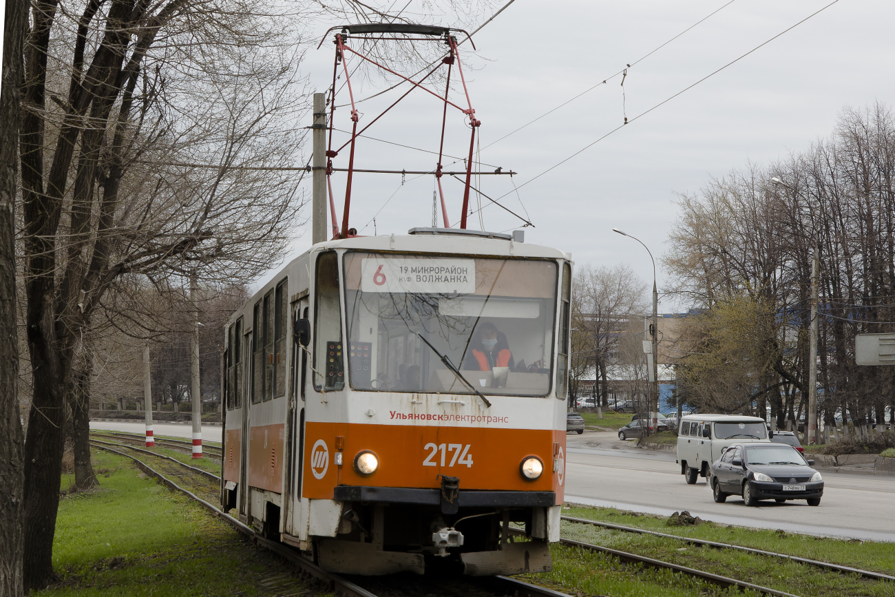 Ульяновск, Tatra T6B5SU № 2174