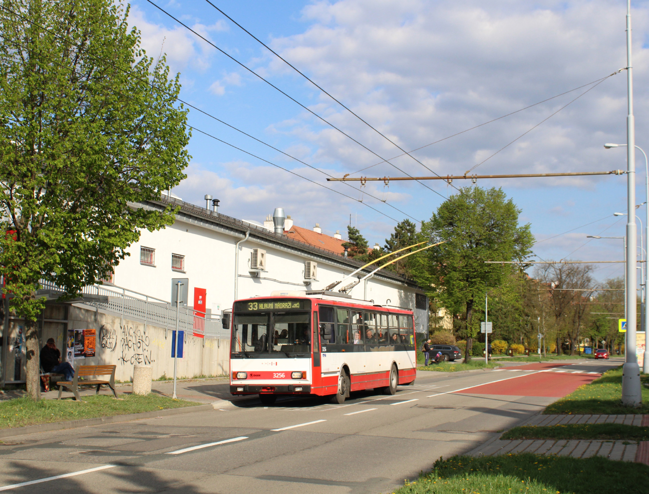 Брно, Škoda 14TrR № 3256