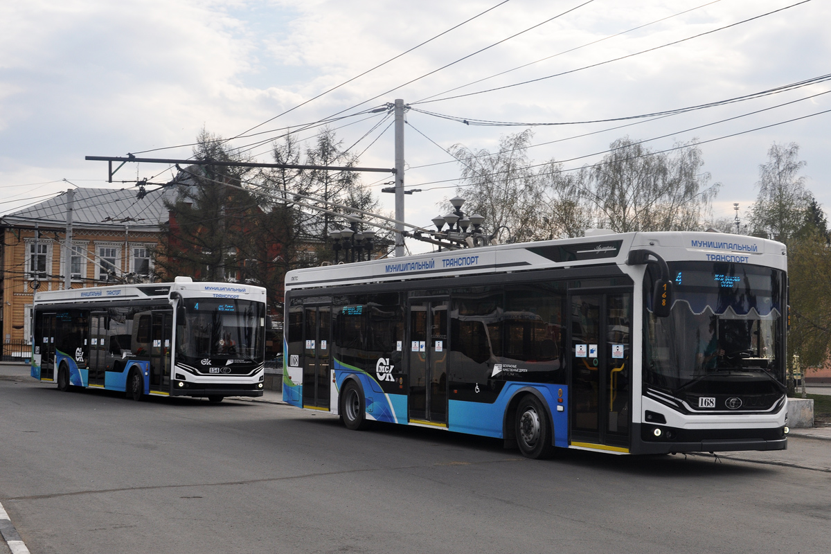 Омск, ПКТС-6281.00 «Адмирал» № 154; Омск, ПКТС-6281.00 «Адмирал» № 168