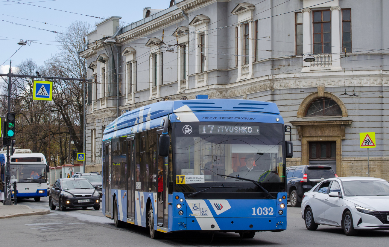 Санкт-Петербург, Тролза-5265.08 «Мегаполис» № 1032