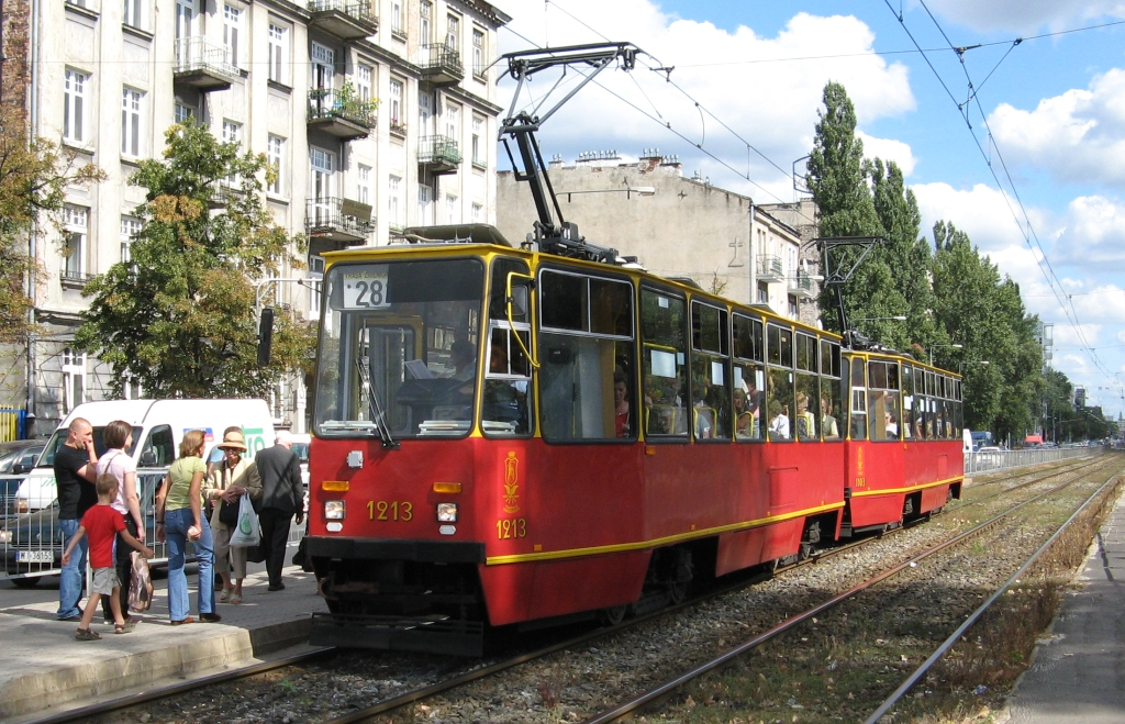 Warschau, Konstal 105Na Nr. 1213