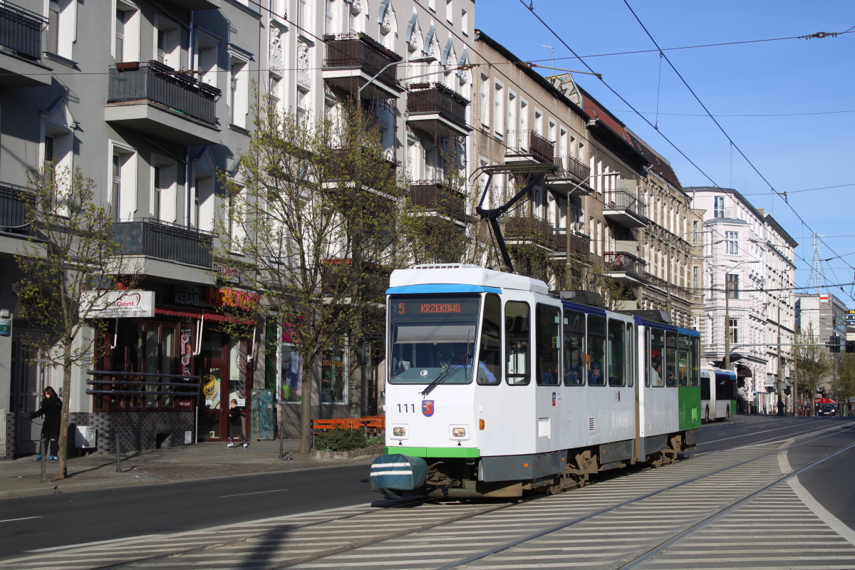 Щецин, Tatra KT4DtM № 111