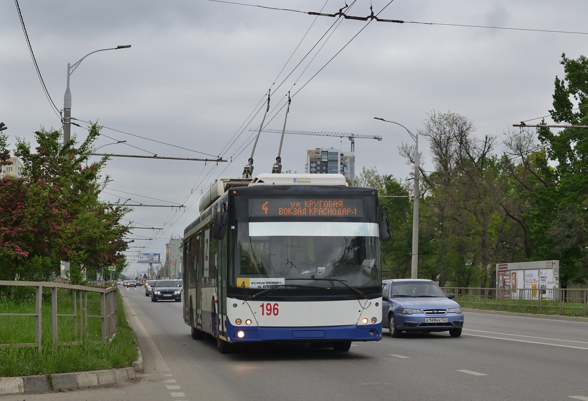 Краснодар, СВАРЗ-МАЗ-6275 № 196