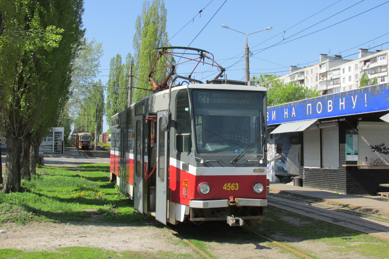 Kharkiv, Tatra T6A5 № 4563