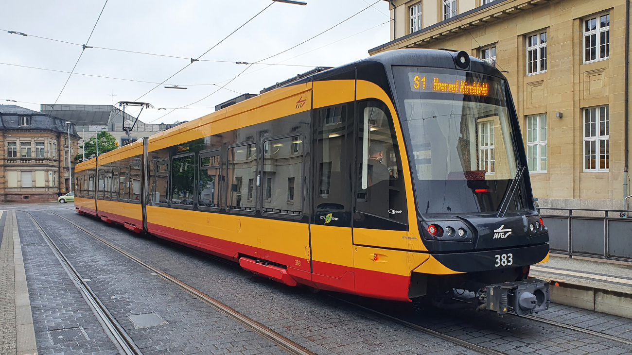 Карлсруэ, Vossloh NET 2012 № 383