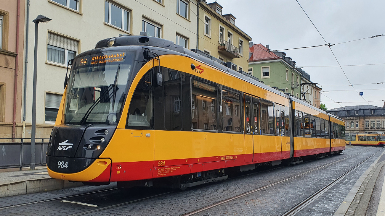 Карлсруэ, Bombardier ET2010 № 984