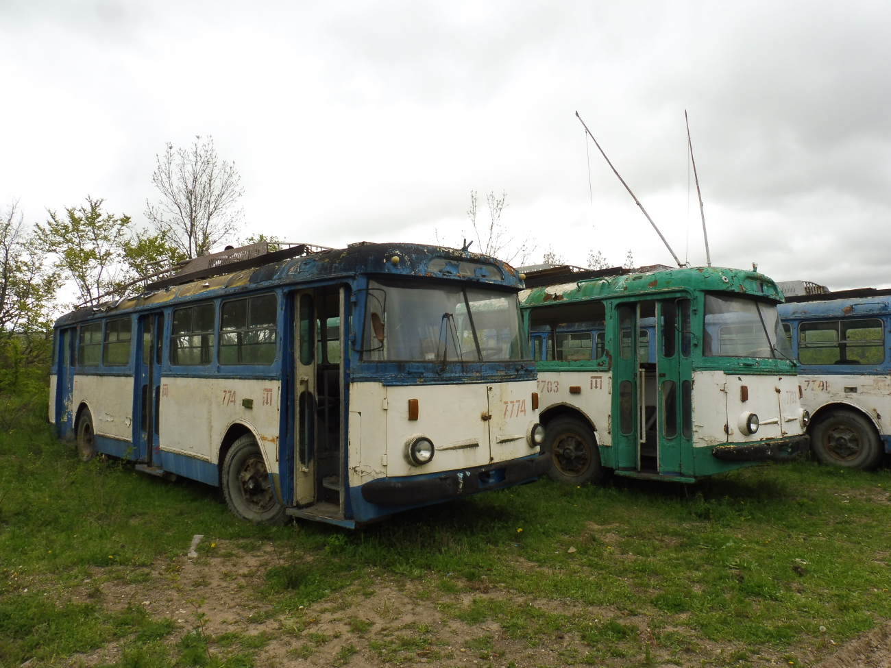 Крымский троллейбус, Škoda 9TrH27 № 7774