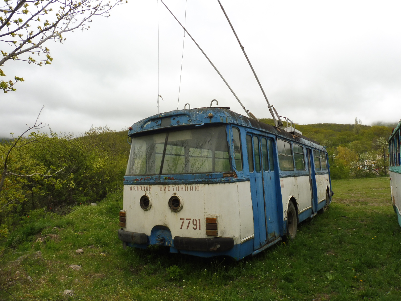 Крымский троллейбус, Škoda 9TrH29 № 7791