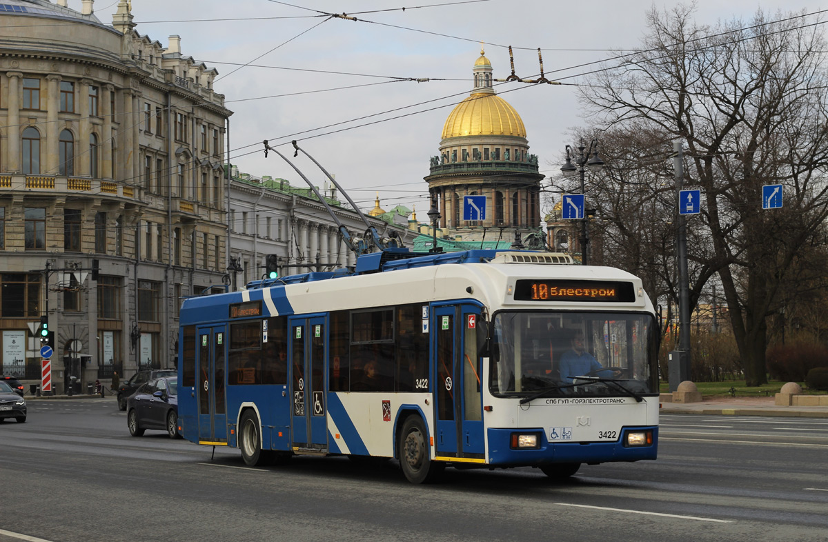 Санкт-Петербург, БКМ 321 № 3422