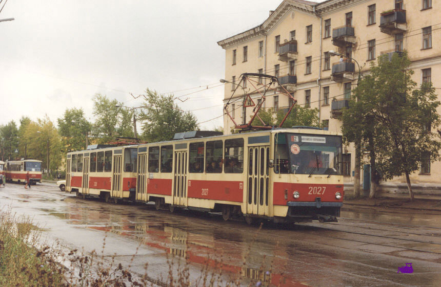 Ижевск, Tatra T6B5SU № 2027; Ижевск — Старые фотографии