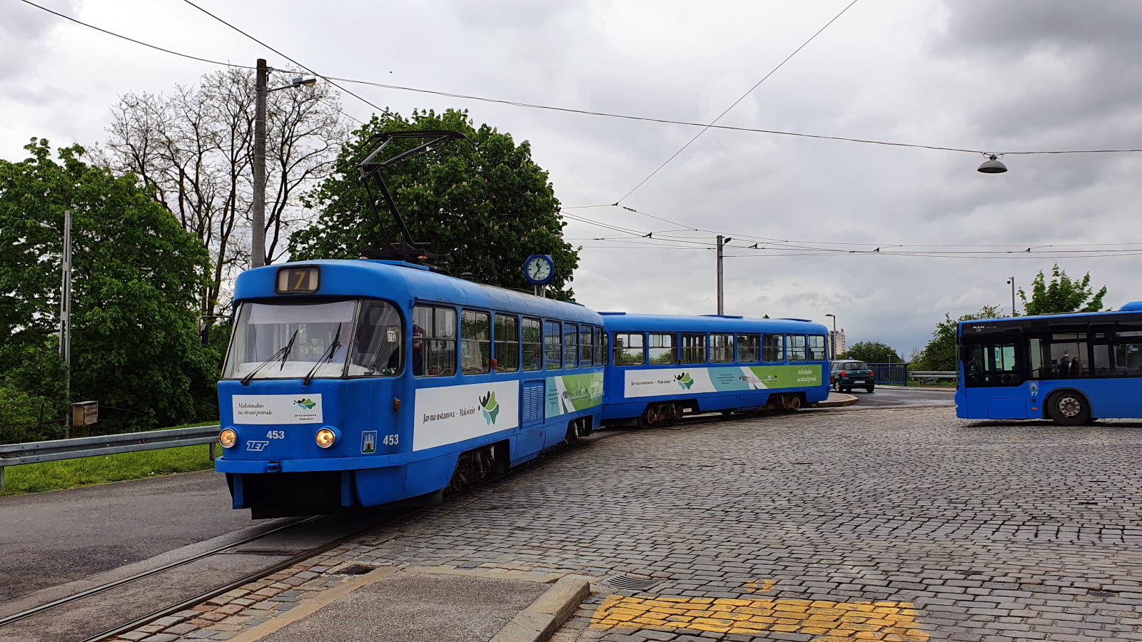 Загреб, Tatra T4YU № 453