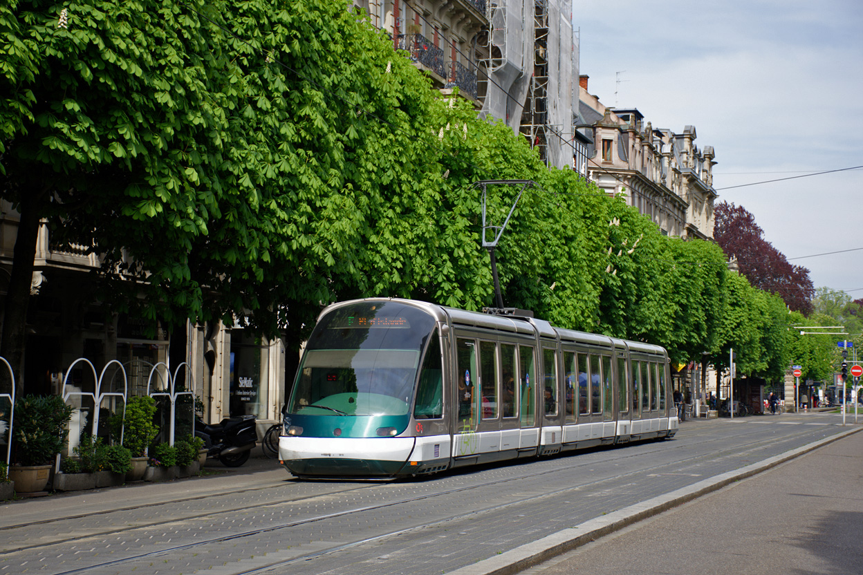 Страсбург, Bombardier Eurotram (Flexity Outlook) № 1034