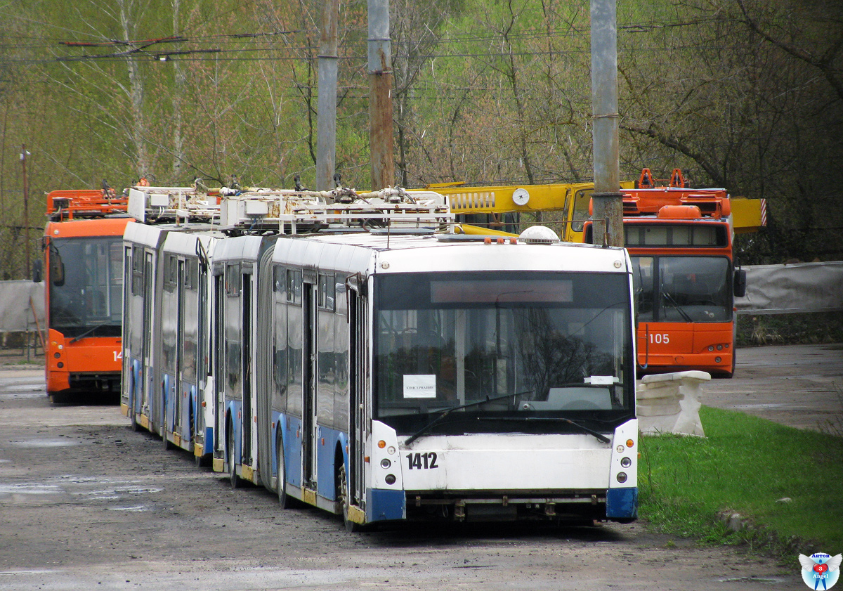 Нижний Новгород, Тролза-5265.00 «Мегаполис» № 1408; Нижний Новгород, Тролза-6206.01 «Мегаполис» № 1412