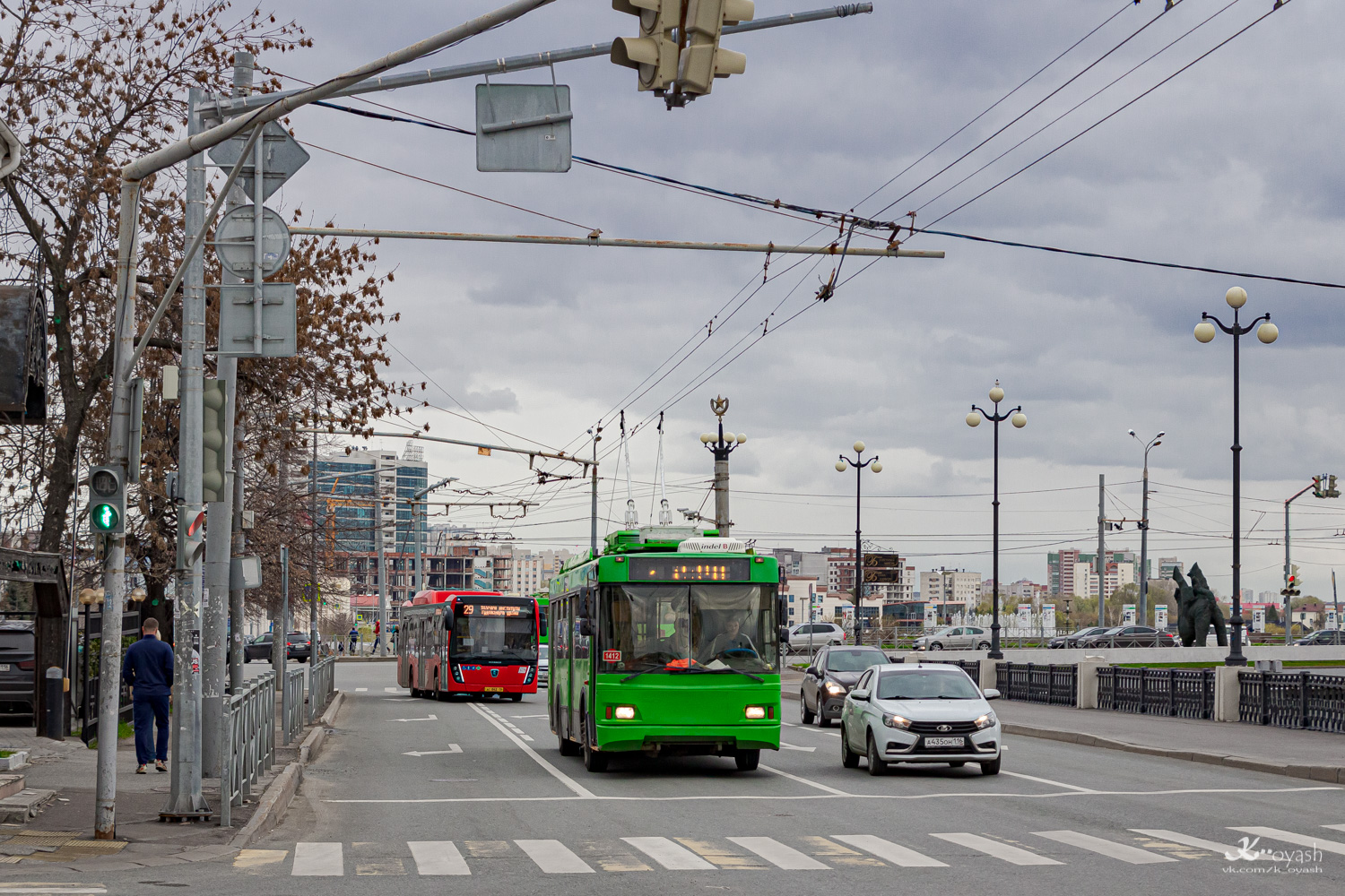 Казань, Тролза-5275.03 «Оптима» № 1412