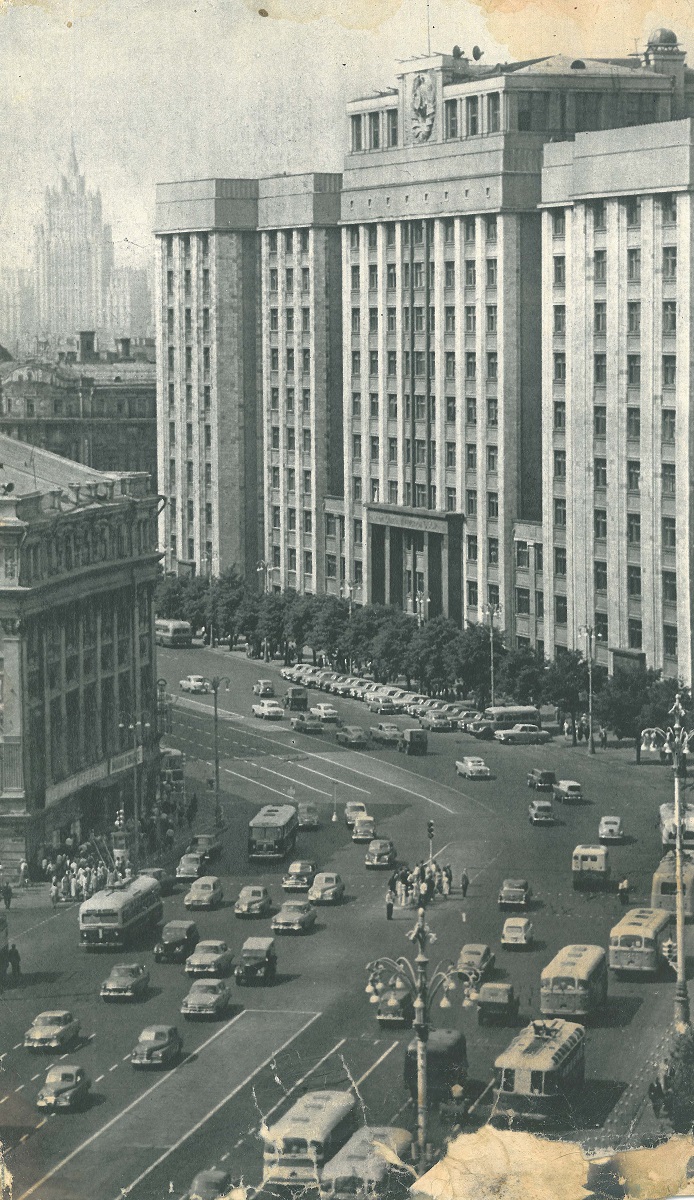 Москва — Исторические фотографии — Трамвай и Троллейбус (1946-1991)
