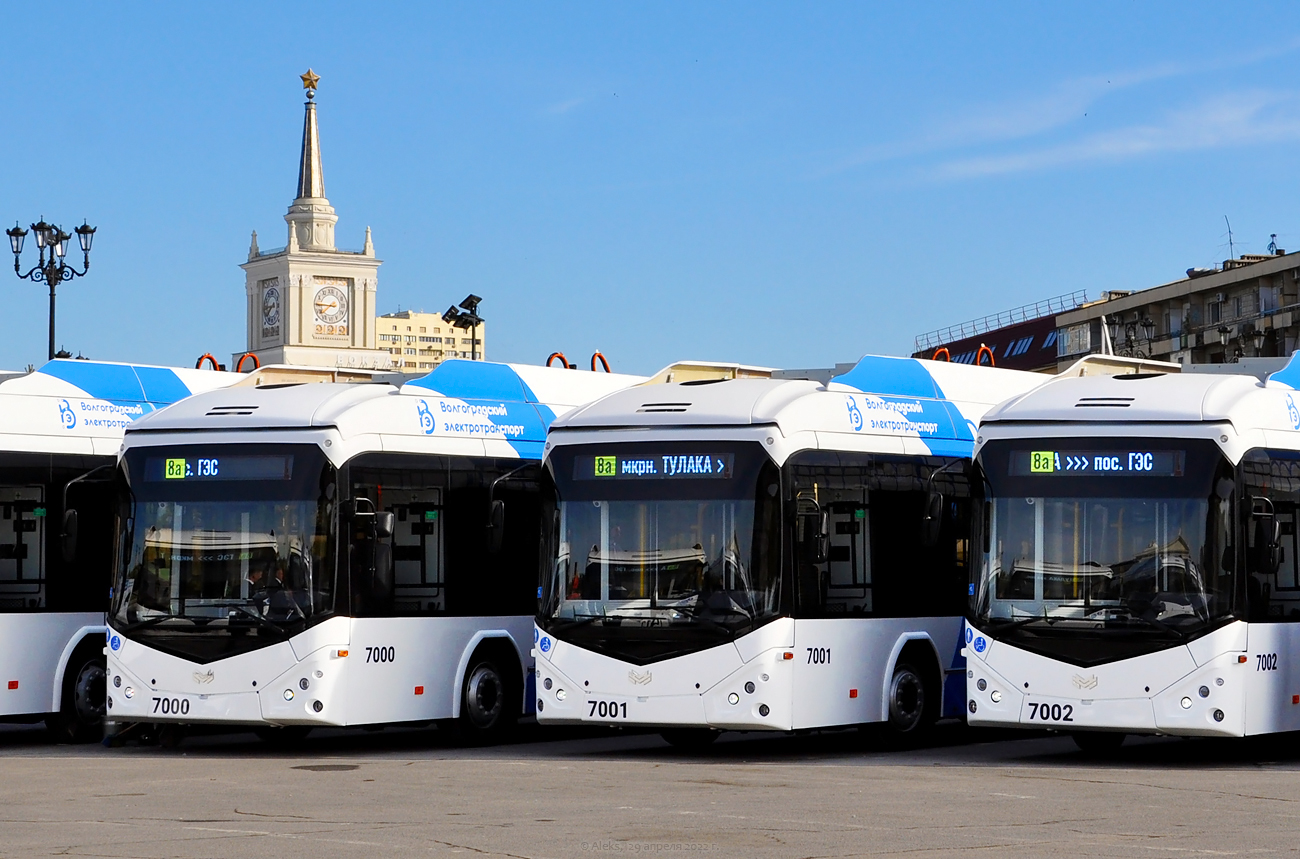 Волгоград — Новые троллейбусы