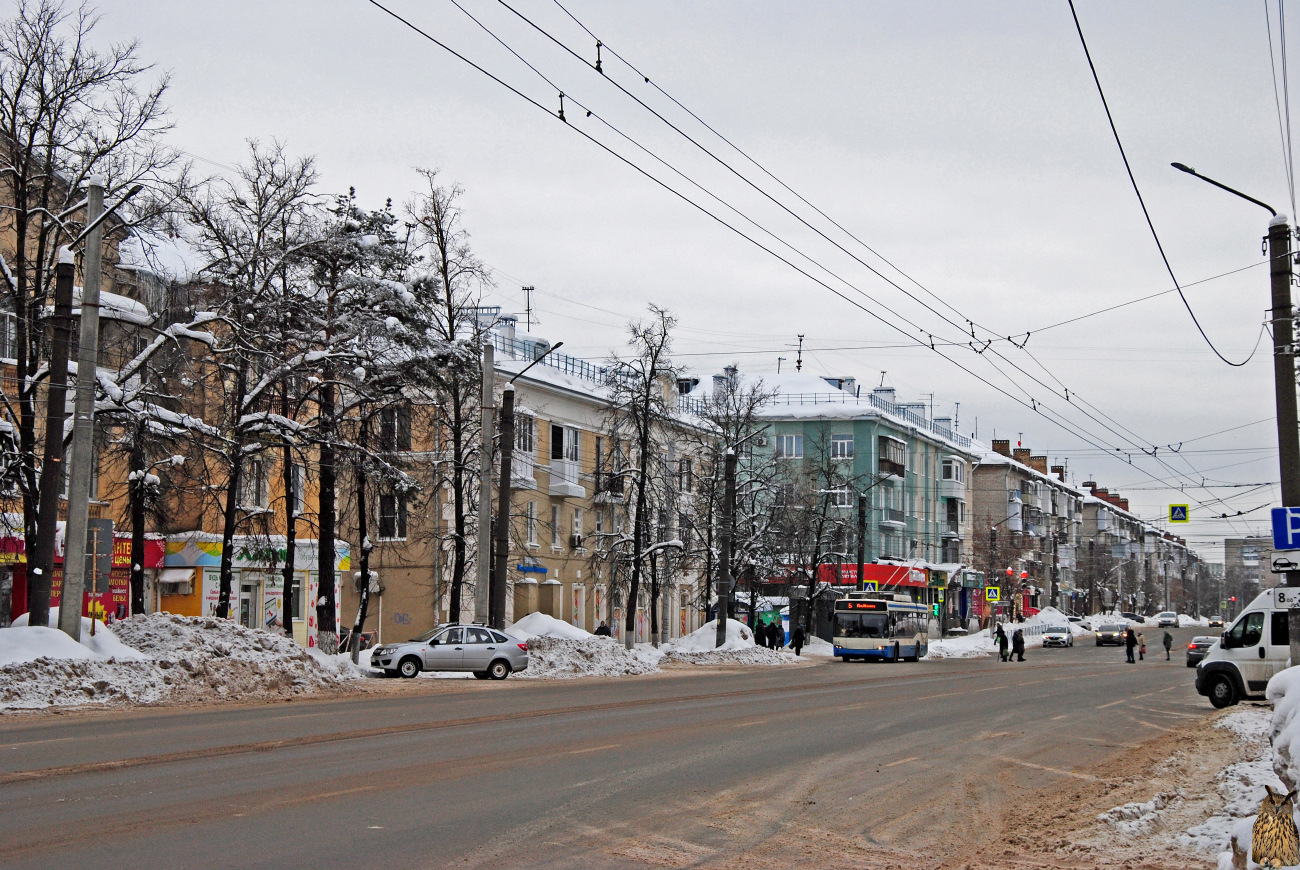 Дзержинск — Троллейбусные линии и инфраструктура