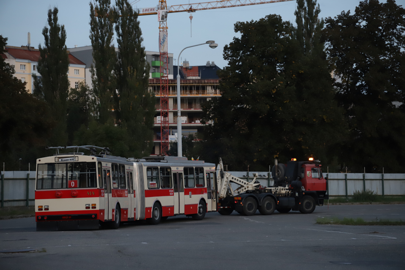 Пльзень, Škoda 15Tr02/6 № 414; Пльзень — Trolejbusové oslavy 80 let provozu a 85 let výroby / Празднование 80 лет эксплуатации троллейбусов и 85 лет производства
