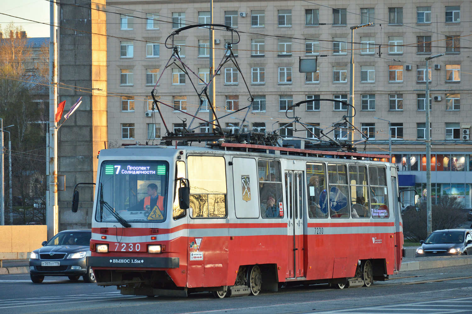 Санкт-Петербург, ТС-77 № 7230
