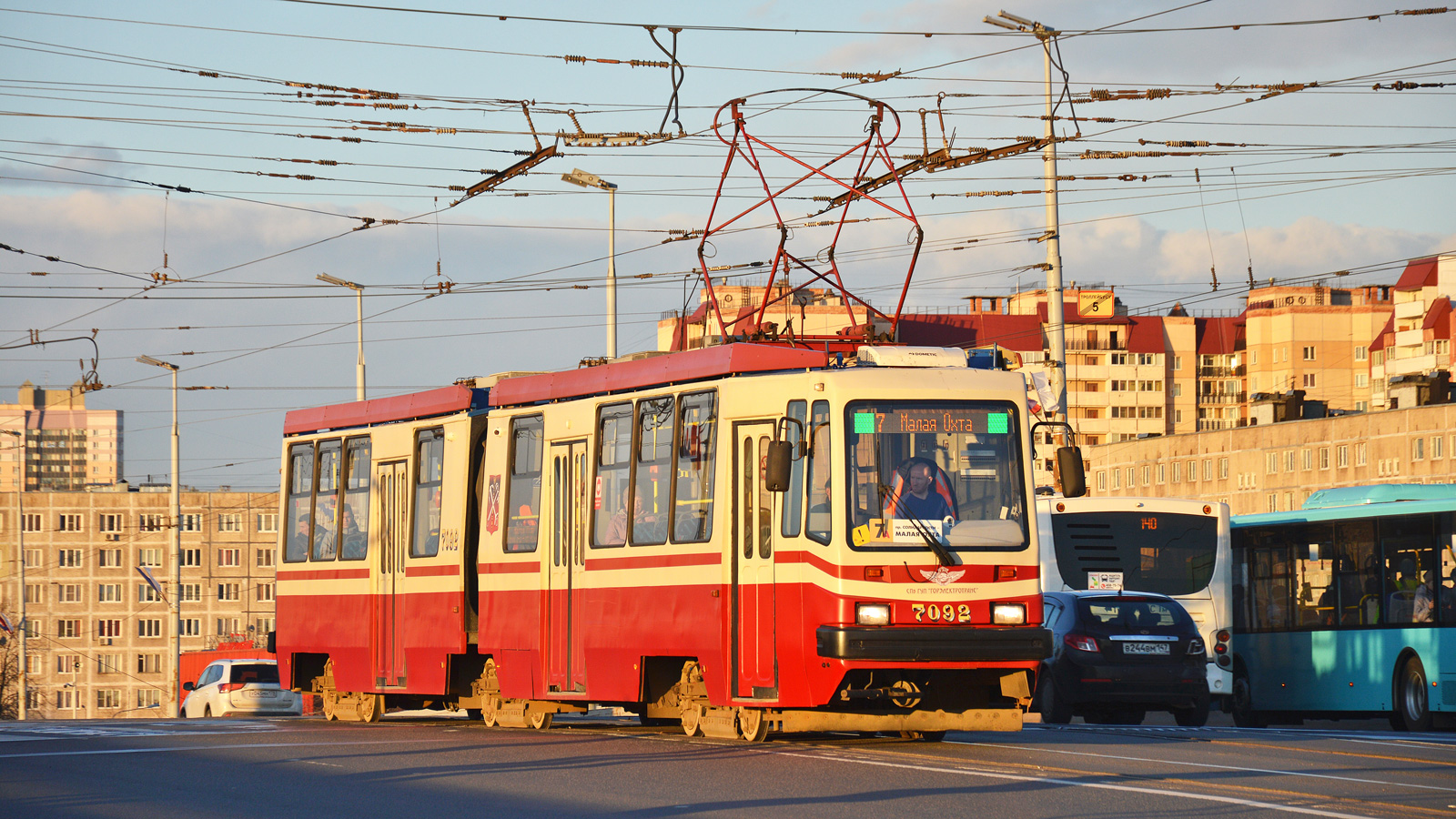 Санкт-Петербург, ЛВС-86М2 № 7092
