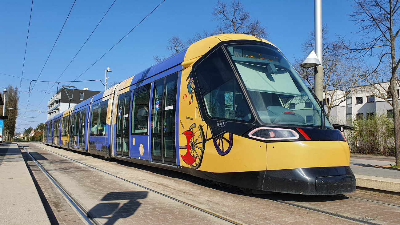 Страсбург, Alstom Citadis 403NG № 3007