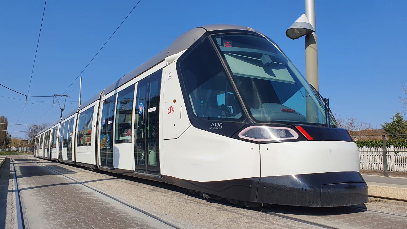 Strasbourg, Alstom Citadis 403NG č. 3020