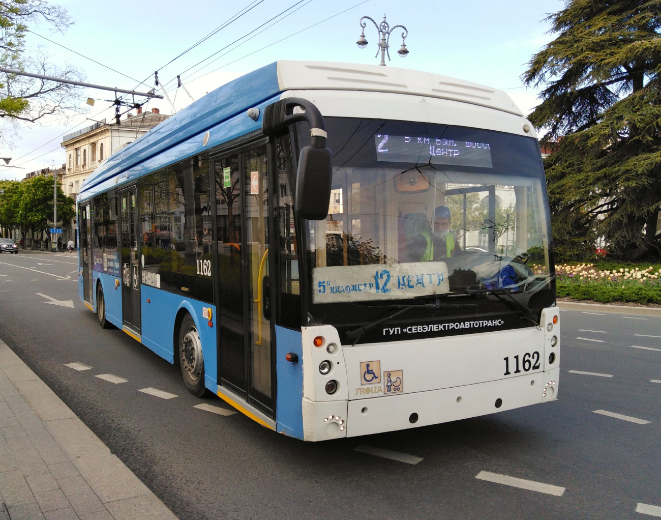 Севастополь, Тролза-5265.02 «Мегаполис» № 1162