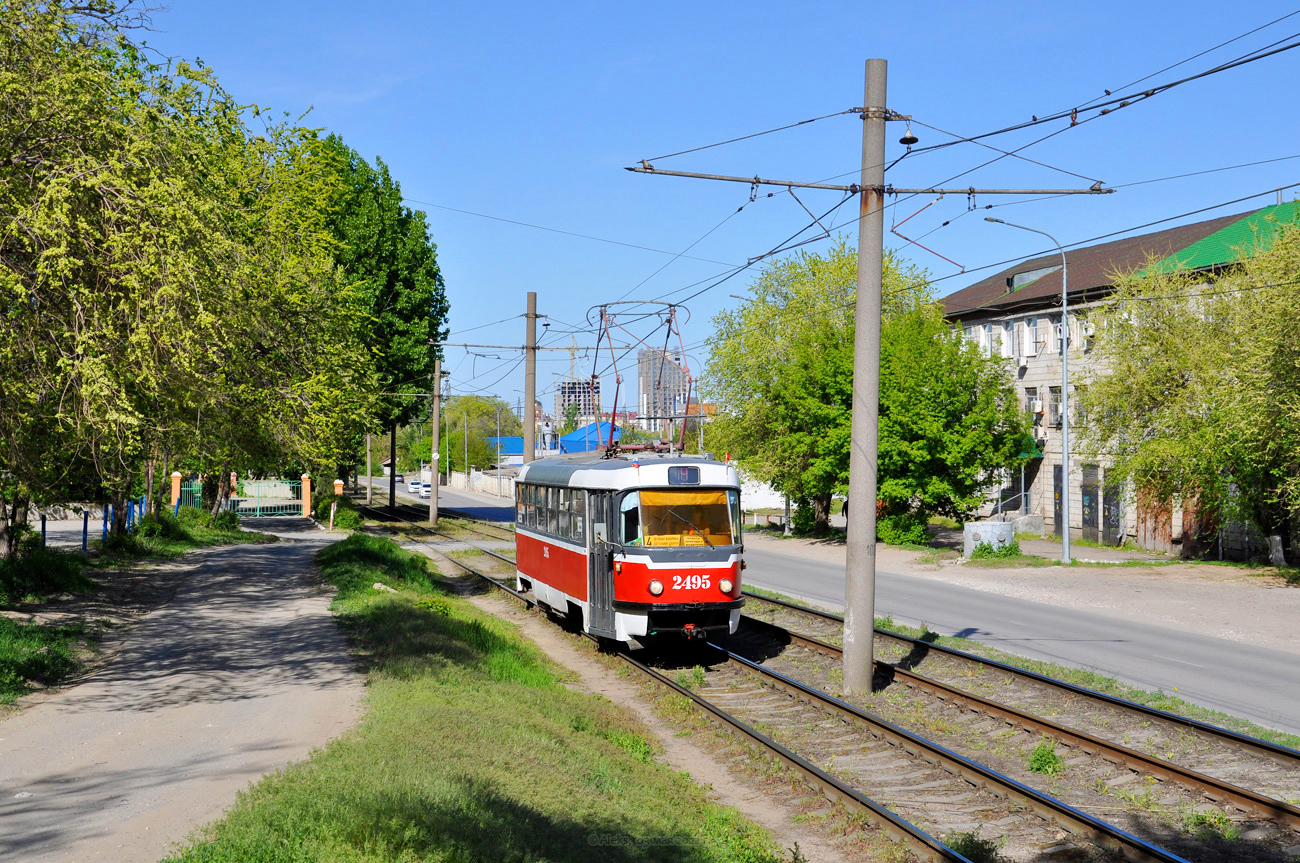 Volgograd, Tatra T3SU (2-door) # 2495