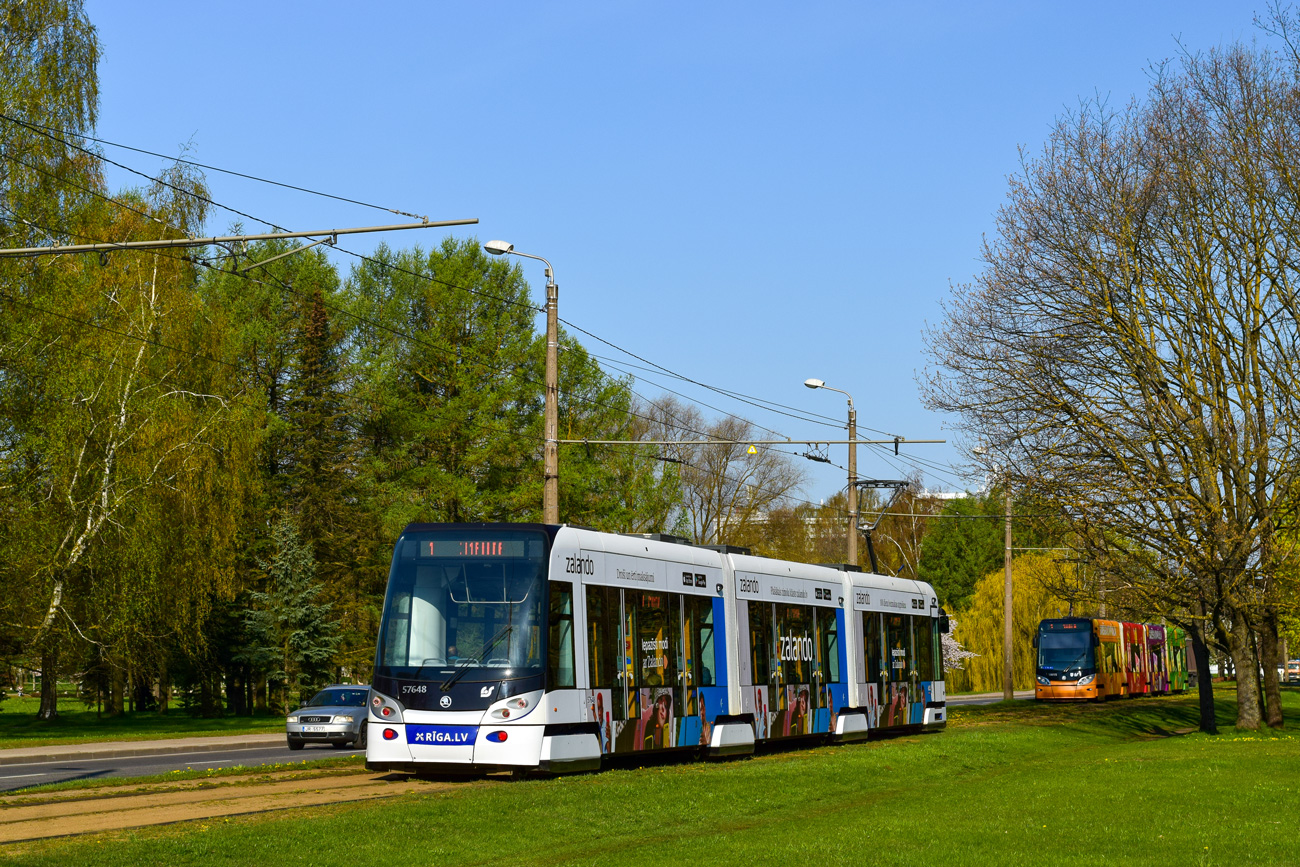 Рига, Škoda 15T2 ForCity Alfa Riga № 57648